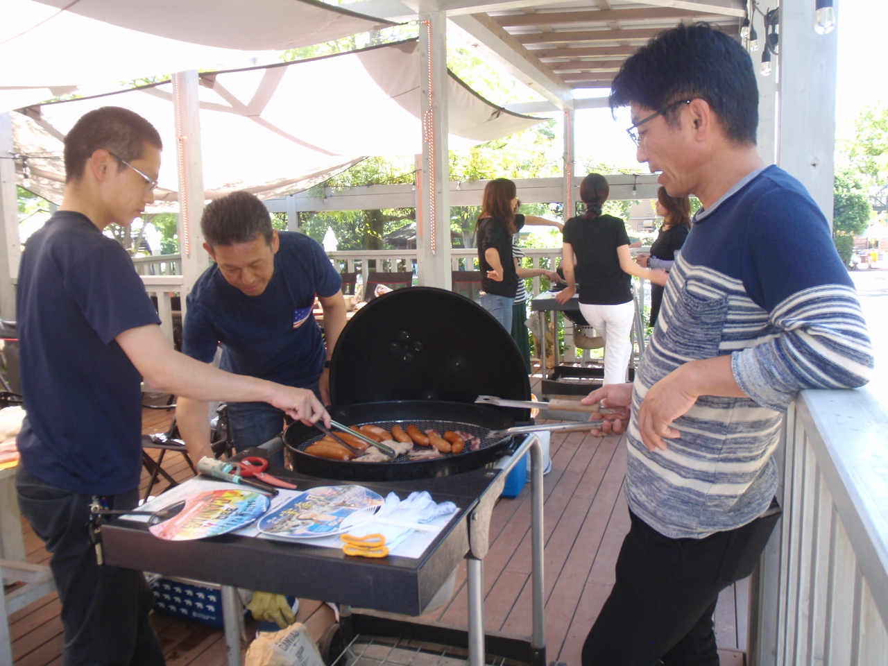 レクリエーション風景（BBQ）